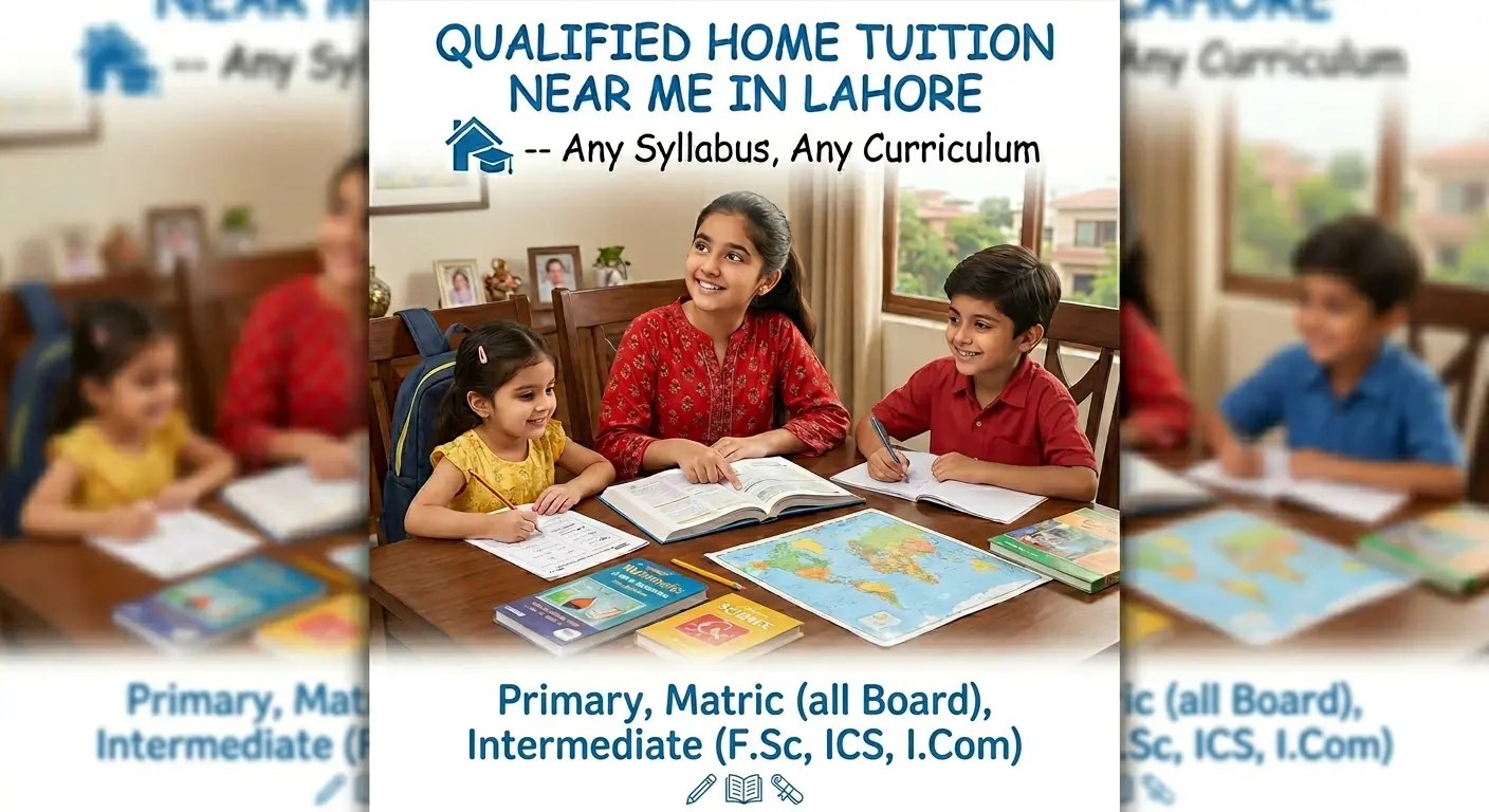 Qualified home tuition near me
